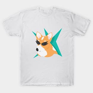 corgi and stars T-Shirt